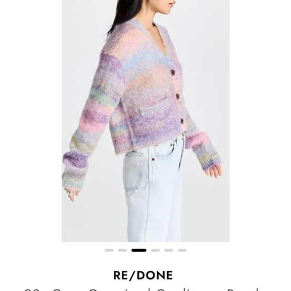 New with tags amazing sweater by re-done sweater - Picture 2 of 3